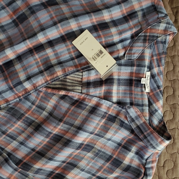 Splendid Plaid Shirt sz. XL - Picture 4 of 6
